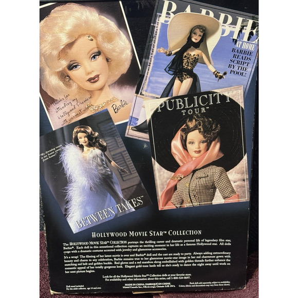 Barbie Hollywood Cast Party 2001 Movie Star Collection Collector Edition Red - Picture 11 of 16